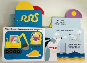 Doggy Dave: Colourful Fun- Pull the Tabs - Priddy Books #BK392 - Img 6