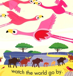 Flamingo - A Colourful Book Of Counting -My Peek Through #BK163 - Img 4