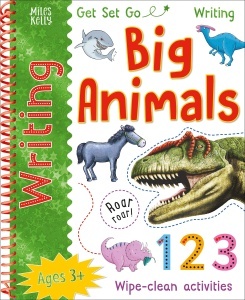 Get Set Go Writing : Big Animals Wipe Clean Activities #BK343
