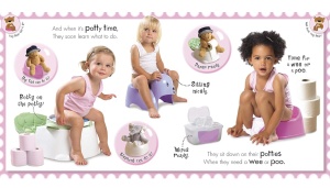 Girls’ Potty Time -DK #BK403 - Img 7