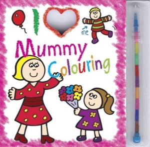 I Love Mummy - Colouring Pad #BK414