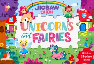 Jigsaw Book: Unicorn & Fairies, Igloo (big book) #BK488