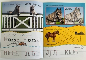Learn to Write - Wipe Clean - Horses #BK360 - Img 4