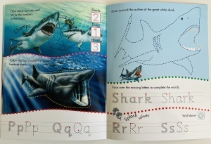 Learn to Write - Wipe Clean - Sharks #BK362 - Img 6