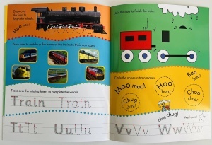 Learn to Write - Wipe Clean - Trains #BK363 - Img 7