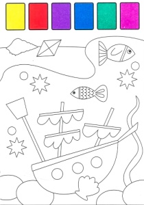 Little Artists: Sea Life Secrets - Magic Water Paint #BK434 - Img 2