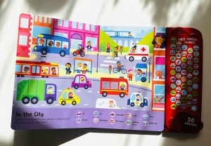 Look and Find: Things That Go - 50 Button Mega Sound Book #BK535 - Img 6