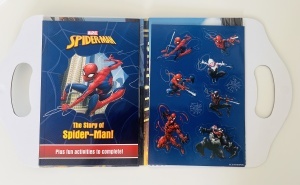 Marvel Spider-Man: My Magnet & Book Pack (Story&Activity Book, 18 magnets, Magnetic Play Scene) #BK236 - Img 2