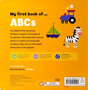 My First Book of ABCs - Lift the Flap Tab Book #BK283 - Img 8