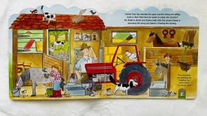 On The Farm: A Friendly Story with Flaps to Lift #BK499 - Img 5