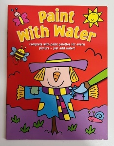 Paint with Water - Paint Palettes for Every Page #BK478