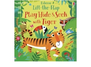 Play Hide and Seek With Tiger - Lift the Flaps- Usborne #BK555