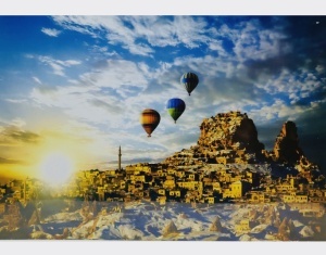 Puzzle din carton 1000 piese, model Hot Air Balloon #JJ5255 - Img 2