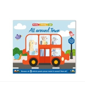 Ready Steady Go: All Around Town (Jigsaw Puzzle Book) #BK541 - Img 6