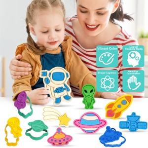 Set creativ “Exploram Universul” din Plastelina, multicolor#JJ5392 - Img 3
