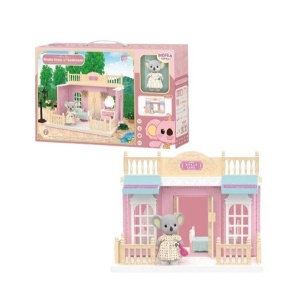 Set Dormitor pentru Papusi cu Mobilier si Figurina #JJ5171