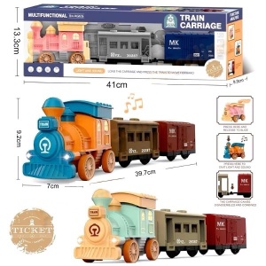 Tren cu Frctiune, Lumini si Muzica #JJ5398