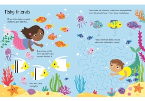 Usborne: Mermaid Activities - Wipe Clean (with Pen) #BK457 - Img 2