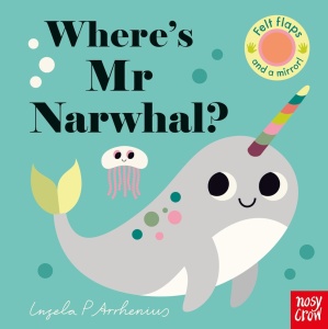Where’s Mr. Narwhal? - Felt Flaps and Mirror #BK195 - Img 10