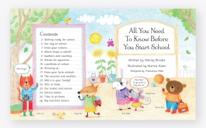 All You Need to Know Before You Start School - Usborne #BK008 - Img 2
