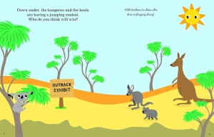 At the Zoo - Sticker Stories - Activity Book #BK059 - Img 3