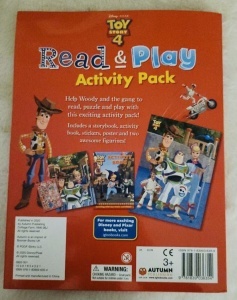 Disney Pixar Toy Story 4: Read & Play Activity Pack (Story book, Activity book, Figurines, Poster, Sticker) #BK234 - Img 6
