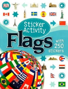 Flags - Sticker Activity Book #BK559