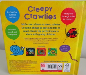 Hide and Peek: Creepy Crawlies - A Colorful Peek-Through Adventure#BK290 - Img 8