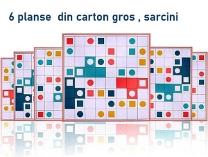 Joc de logică și inteligență tip Montessori, piese din lemn #JJ5097 - Img 10