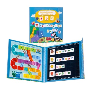 Joc educativ Carte Magnetica Montessori Recunoastere Litere si Formare Cuvinte #JJ5655 - Img 10