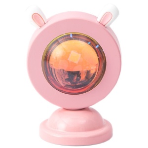 Lampa de Veghe Apus de Soare, proiectie Multicolora, cu Telecomanda, alimentare USB #JJ5331