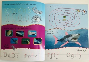 Learn to Write - Wipe Clean - Sharks #BK362 - Img 3