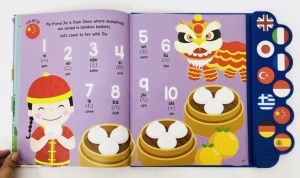 Let’s Count 1-10 Around the World - 10 Languages Sound Book #BK332 - Img 7