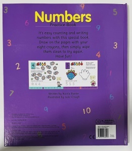 Numbers: Practice Book - Write on and Wipe off (big book) #BK291 - Img 8