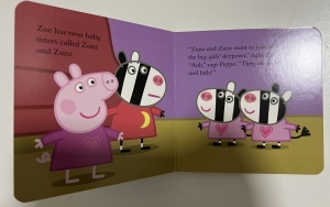Peppa & Friends: Zoe Zebra #BK445 - Img 3