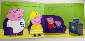 Peppa Pig: Peppa Goes to te Fire Station #BK340 - Img 2