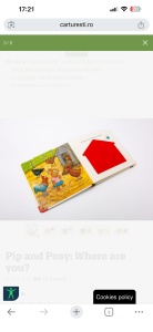 Pip and Posy: Where are you? - Go Camping - Felt Flaps, Axel Scheffler #BK567 - Img 8