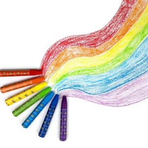 Set 12 Creioane Cerate 7 cm pentru Desen, Oil Pastel, Multicolor #JJ5281 - Img 2