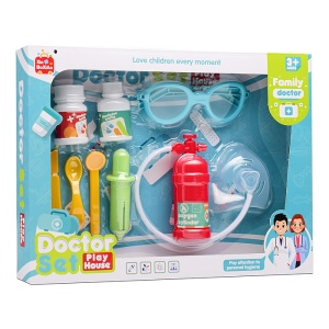 Set Trusa Medicala cu Ochelari si Masca de Oxigen, Plastic #JJ5478