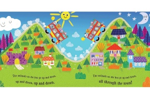 The Wheels on the Bus - Augumented Reality - Come-to-Life Book #BK225 - Img 2