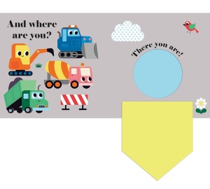 Where’s Mr. Digger? - Felt Flaps and Mirror #BK181 - Img 7