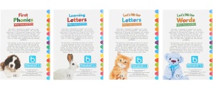 Wipe Clean: ABC Let's Learn Letters - 4 Book Set (Inc Pen) #BK410 - Img 5