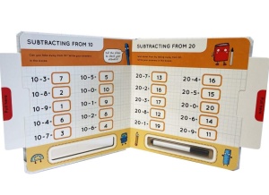 Wipe-Clean: Substraction - Pull the Tabs to Reveal the Answear #BK433 - Img 4