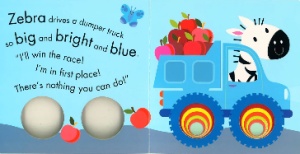 ZOOM: A Wheelie Good Book of Colours! -My Peek Through #BK186 - Img 5