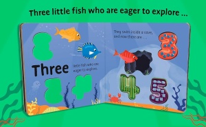 1 2 3 Fish in the Sea - 3D numbers to touch #BK097 - Img 3