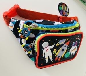 Borseta pentru Copii, Floss & Rock, model Spatiul Cosmic #BK217 - Img 2