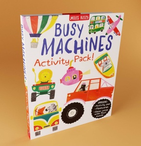 Busy Machines Activity Pack - Miles Kelly #BK344 - Img 5
