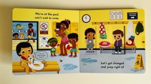 Busy Swimming - Push-pull-slide - Campbell #BK528 - Img 2