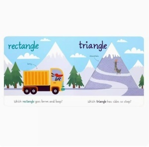 Circle & Square: Let’s Learn Shapes #BK335 - Img 5