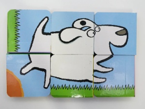 Dog and Friends Bookcase - 6 little books inside #BK311 - Img 3